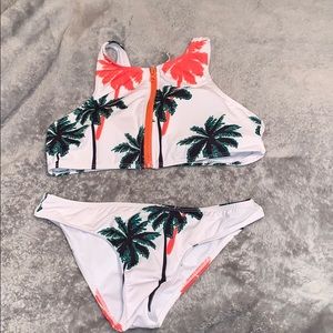 Padded Bikini Front Zipping
